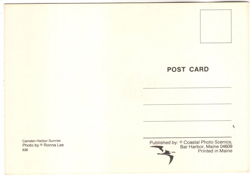 Camden Harbor Sunrise, Maine