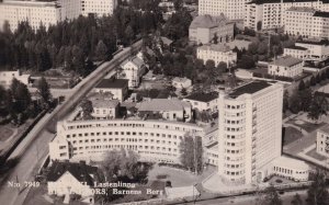 Childrens Hospital At Helsinki Finland Helsingfors Real Photo Postcard