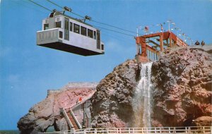 Sky Tram Entering Terminal at Point Lobos San Francisco California  