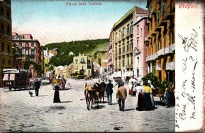 Italy Napoli Piazza della Torretta