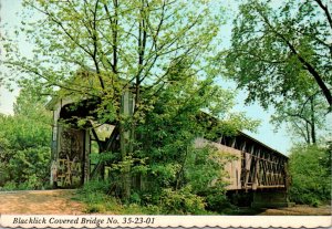 Ohio Fairfield County Blacklick Covered Bridge Number 35-23-01
