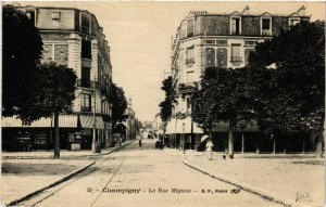 CPA CHAMPIGNY La Rue Mignon (490780)