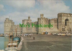 Wales Postcard - Caernarvon Castle, View From South-East  RR10294