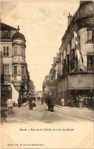 CPA Dijon - Rue de la Liberte le coin du Miroir (103343)