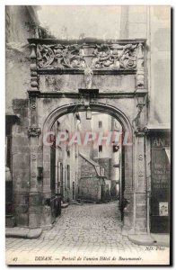 Dinan Old Postcard Portal & # 39ancien hotel Beaumanoir