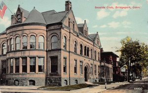 Seaside Club, Bridgeport, Connecticut, Early Postcard, Unused