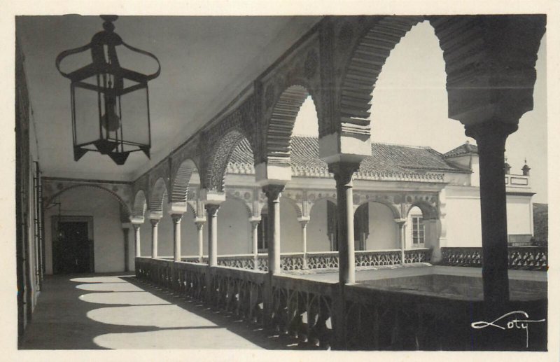 Spain Seville casa de Pilatos photographic postcard