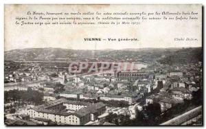 Old Postcard Vienna General view