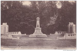 TOUL, Meurthe Et Moselle, France, 1900-1910's; Monument Consacre Aux Vicumes ...