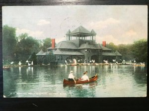 Vintage Postcard 1913 Pavilion, Belle Island, Detroit, Michigan (MI)