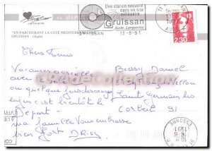 Old Postcard Remembrance Gruissan Aude