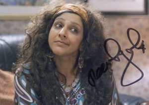 Meera Syral Holby City Bad Girls Dr Who Hand Signed Photo