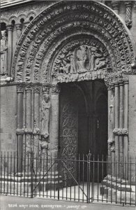 Kent Postcard - The West Door, Rochester  RR13644