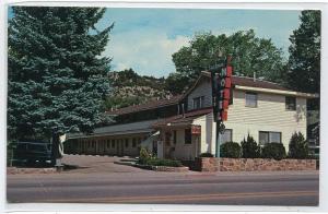 Silver Spruce Motel Durango Colorado 1973 postcard