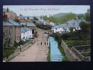 Wales OLD COLWYN The Old Village from Bridge c1910 Postcard by Valentine