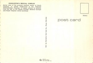 Charleston SC South Carolina  MEDICAL COMPLEX  Hospitals~Colleges  4X6 Postcard