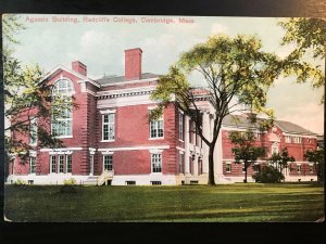 Vintage Postcard 1907-1915 Agassiz Building, Radcliffe College, Cambridge (MA)