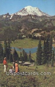 Mt Rainier - Tipsso Lake, Washington WA  