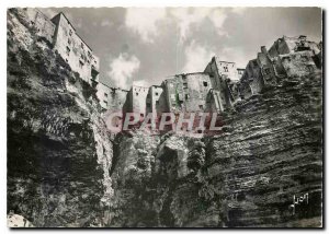 Postcard Modern Bonifacio Corsica Houses built on the edge of the cliff