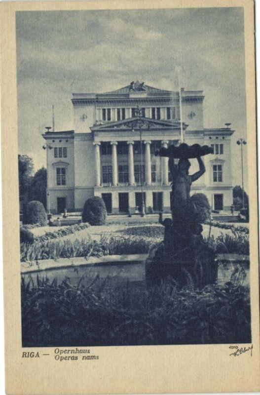 latvia, RIGA, Opernhaus, Opera, THEATRE THEATER (1920s)