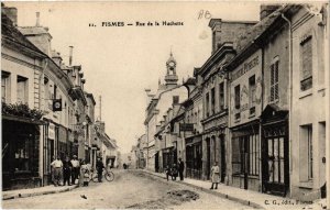 CPA FISMES - Rue de la Huchette (490560)