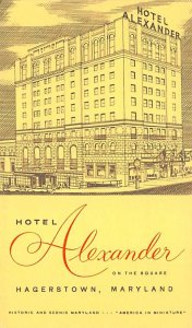 Hotel Alexander Hagerstown, Maryland MD