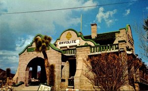 California Rhyolite Railraod Depot