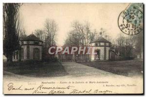 Old Postcard Rambouillet Entree dairy Marie Antoinette