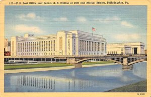 U. S. Post Office, Penna. R. R. Station Philadelphia, Pennsylvania PA  