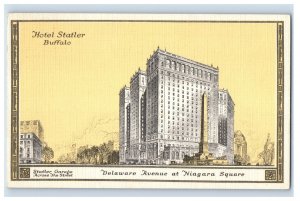 Vintage Hotel Statler Buffalo, NY. Original Vintage Postcard P26E