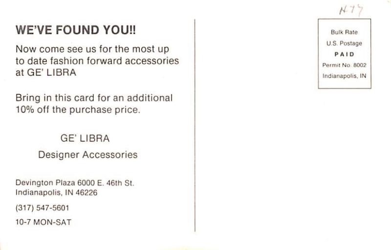 Ge'Libra Advertising Unused 