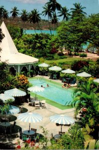 Saint Lucia Malabar Beach Couples Resort Swimming Pool 1987