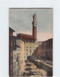 Postcard Il vecchio Mercato di Siena, Italy