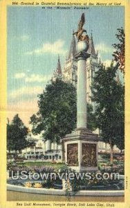 Sea Gull Monument, Temple Block - Salt Lake City, Utah UT  