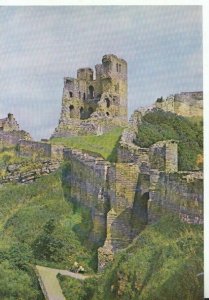 Yorkshire Postcard - Scarborough Castle -The Keep from The Barbican - Ref TZ8221