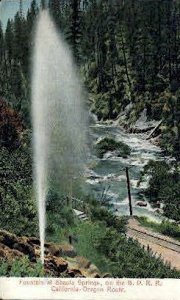 Fountain - Shasta Springs, CA