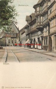 Germany, Goslar, Marktstrasse, Street Scene, Business Section, Louis Koch