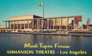 USA Ahmanson Theatre Music Center Los Angeles Chrome Vintage Postcard 07.55