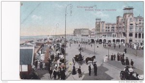 Scheveningen (South Holland), Netherlands, 1900-1910s ; Boulevard , Oranje- e...