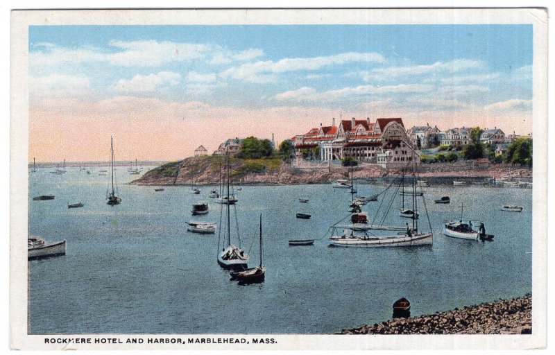 Marblehead, Mass, Rockmere Hotel and Harbor