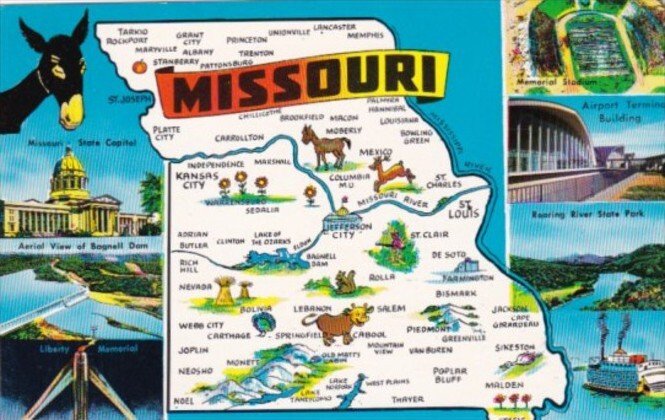 Map Of Missouri