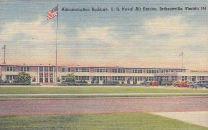 Florida Jacksonville Administration Building U S Naval Air Station