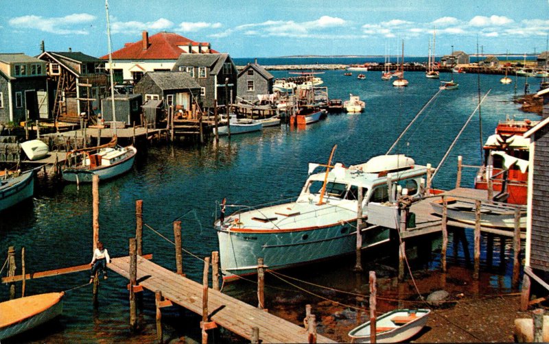 Massachusetts Martha's Vineyard The Basin Menemsha Fishing Village