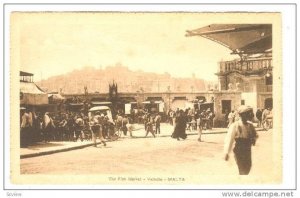 Malta, 1910s; The Fish Market - Valietta
