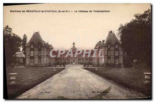 Old Postcard Around Neauphle le Chateau S and O Chateau Pontchartrain