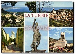 Modern Postcard La Turbie and the Trophee high 5 years before in Honor of Emp...