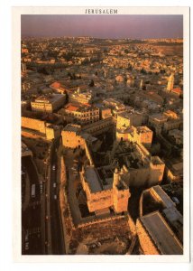 Large 5 X 7,  Bird`s Eye View of the Old City, Jerusalem, Israel