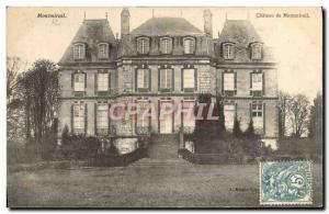 Old Postcard Montmirail Chateau