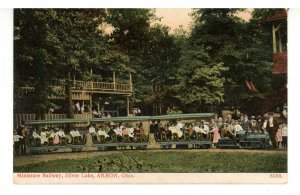 OH - Akron. Miniature Railroad at Silver Lake