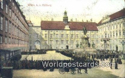 KK Hofburg Wien - Vienna Austria 1908 